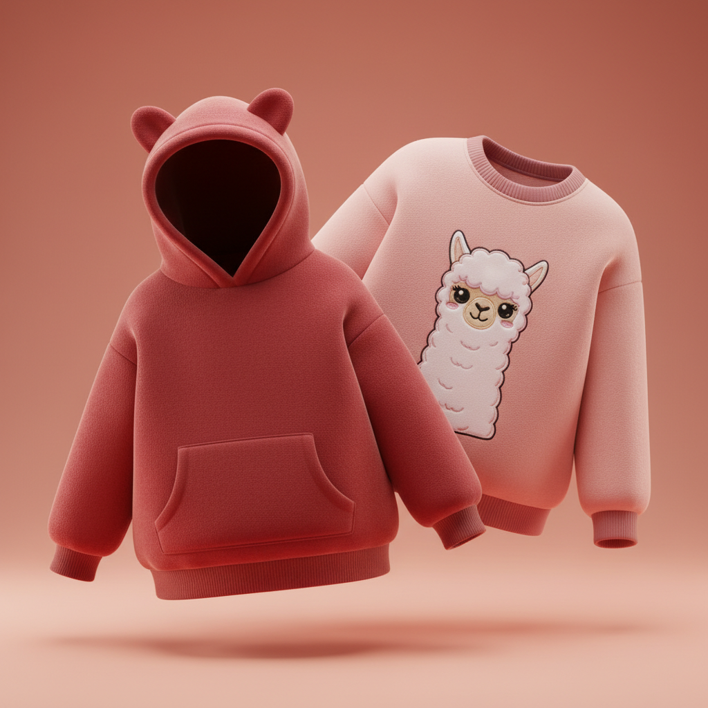 Hoodies y Sacos 3D