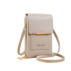 BOLSO MANOS LIBRES CON BILLETERA Y PORTACELULAR
