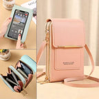 BOLSO MANOS LIBRES CON BILLETERA Y PORTACELULAR