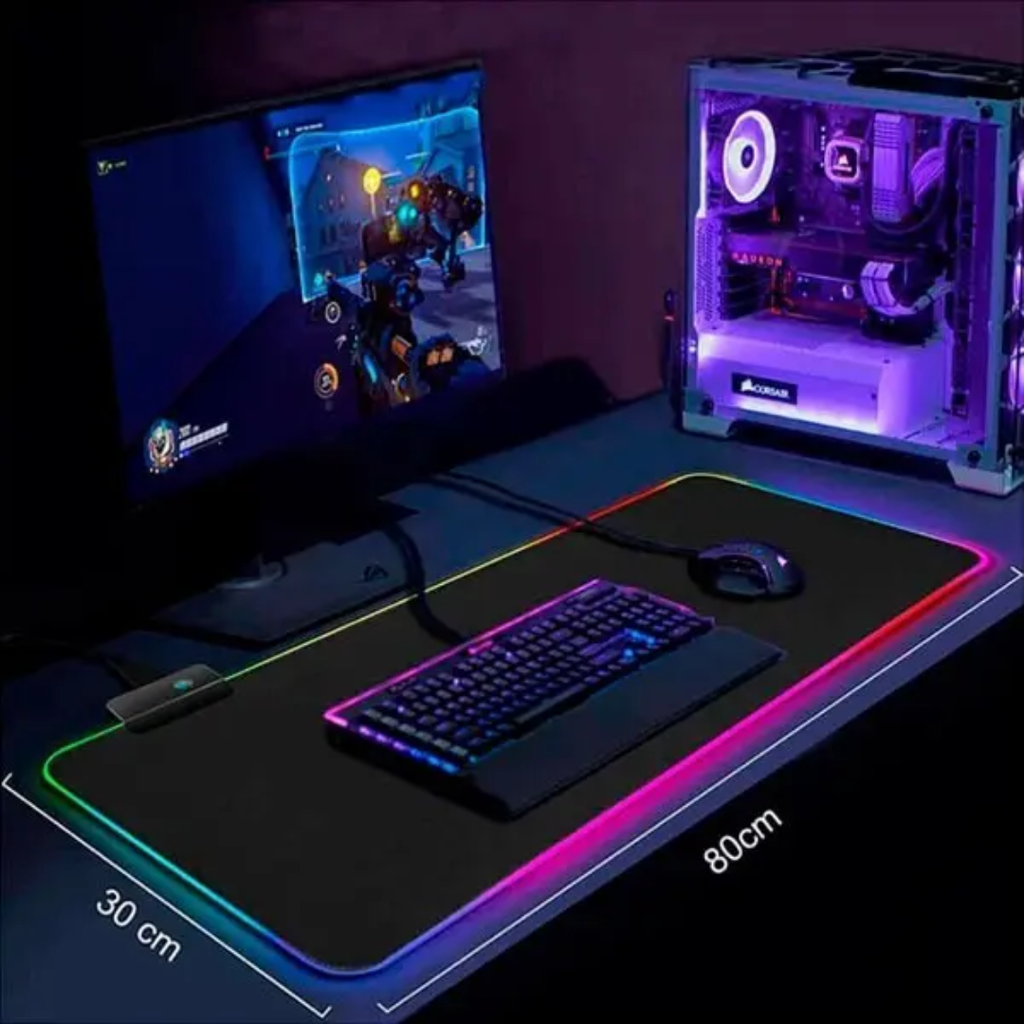 Pad Mouse Gamer con RGB