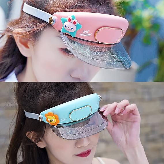 GORRA CON VENTILADOR RECARGABLE